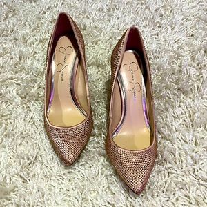 Jessica Simpson Levin Rhinestone Pump